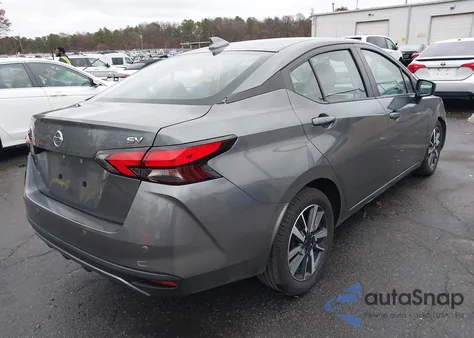 2021 Nissan Versa Sv Xtronic Cvt z USA, uszkodzony, nr VIN 3N1CN8EV6ML816532